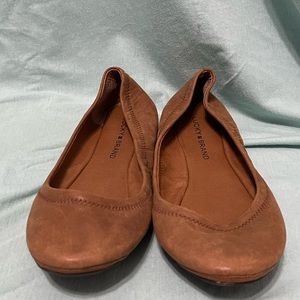 Lucky Brand Brown Ballet Slipper Flats
